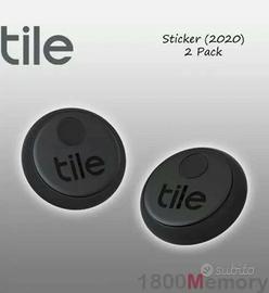 Tile Sticker Gps Bluetooth 2 Pezzi Pack