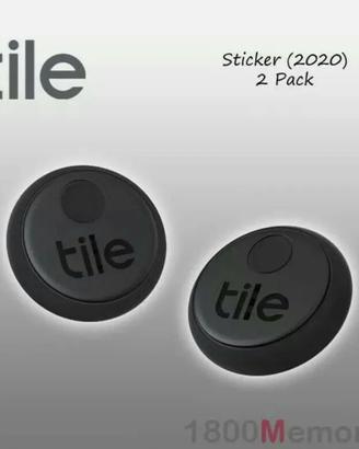 Tile Sticker Gps Bluetooth 2 Pezzi Pack