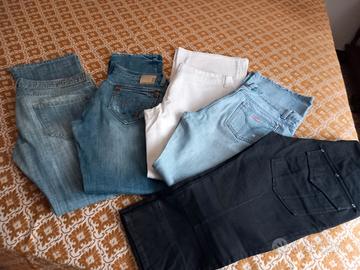 nr 5 paia jeans pantaloni donna