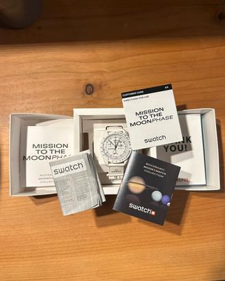 Omega Swatch Mission To The Moonphase Originale