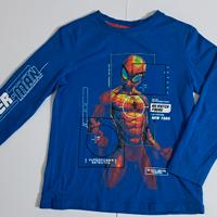 Maglietta a maniche lunghe di Spiderman 7/8anni