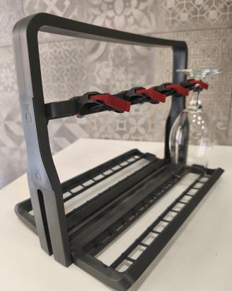Supporto per calici per lavastoviglie 