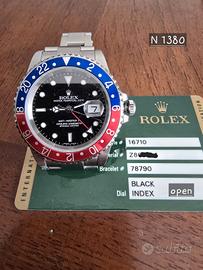 rolex gmt acciaio 