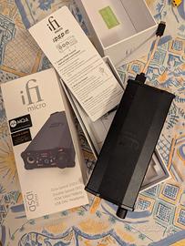 ifi micro iDSD Black Label DAC/AMP x cuffie