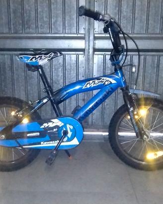 Bicicletta Kawasaki bimbo
