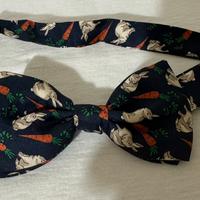 Papillon seta da bambino. Misura regolabile