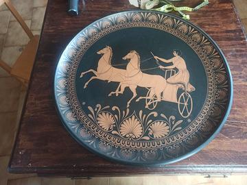 Piatto cotto Grecia  fratelli pinca / Grottaglie