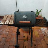 Barbecue a carbone Char-Griller con ripiani latera