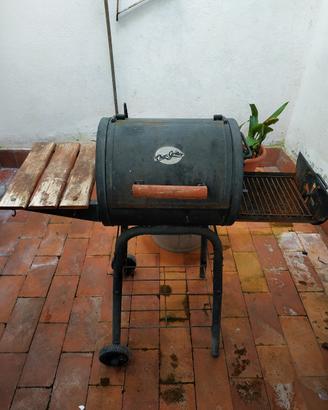 Barbecue a carbone Char-Griller con ripiani latera