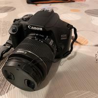 Canon Eos 2000D 18-55mm e obiettivo Yongnuo35 mm