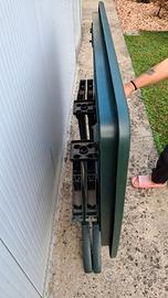 Tavolo giardino richiudibile con sedie