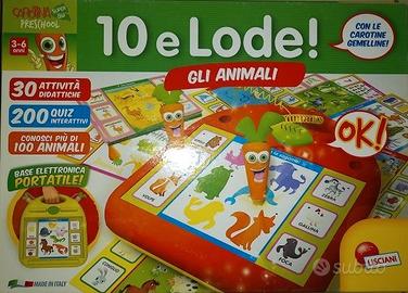 Carotina Preschool 10 e Lode gli Animali Lisciani