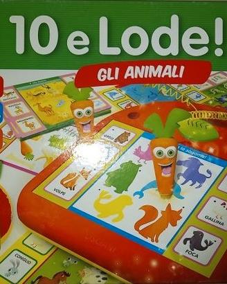 Carotina Preschool 10 e Lode gli Animali Lisciani