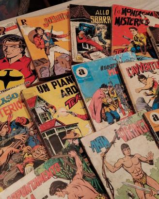 150 Fumetti Tex vintage non e Nathan Never