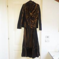 Giacca + gonna marrone/bronzo Luisa Spagnoli t. 40