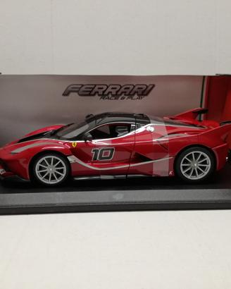 Modello auto ferrari fxxk rossa burago