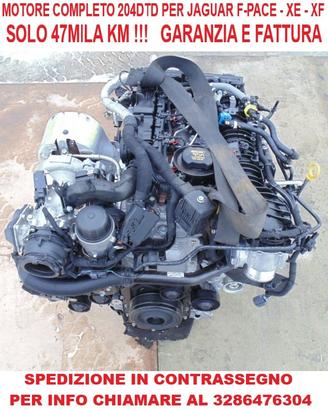 204dtd jaguar f pace xf xe garantito 12 mesi