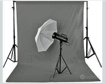 Sfondo Fotografico Neewer Grigio 3x3,6m Poliestere