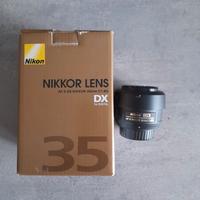 Obiettivo Nikon AF-S DX 35mm f/1.8 G pari al nuovo