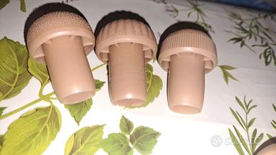 set 60 tappi lisci a fungo 