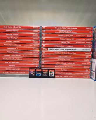 Lotto di giochi Nintendo Switch/3DS/PS5