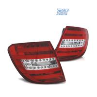 FANALI PER MERCEDES CLASSE C W204 SW 07-11 LEDBAR 