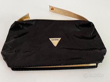 Pochette\Beauty case Guess, similpelle di serpente