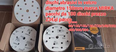 Dischi abrasivi diametro 150mm MIRKA