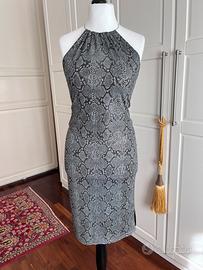 Top + gonna stampa pitonata