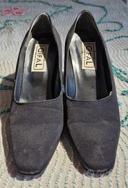 Calzature Gifal, tacchi neri, made in Italy 38 EU