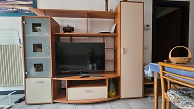 Mobile per soggiorno 210x185x42 cm.