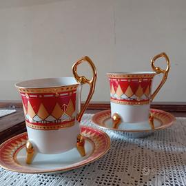 PREZIOSE TAZZE NEOCLASSICHE THE-CIOCCOLATA