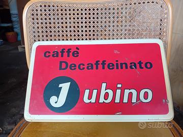 CAFFE' JUBINO BERGAMO INSEGNA LUMINOSA ANNO 60 