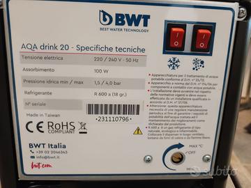 Erogatore Acqua BWT AQA drink 20 T
