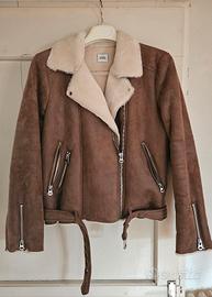 Giacca invernale similpelle scamosciata