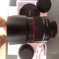 SAMYANG RF CANON AF 85mm  f1.4 + Lens Station RF