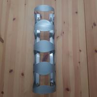 Porta bottiglie da parete IKEA in acciaio inox