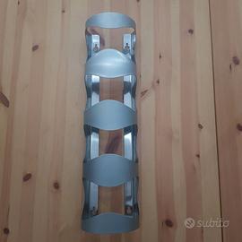 Porta bottiglie da parete IKEA in acciaio inox