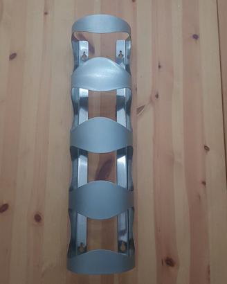 Porta bottiglie da parete IKEA in acciaio inox