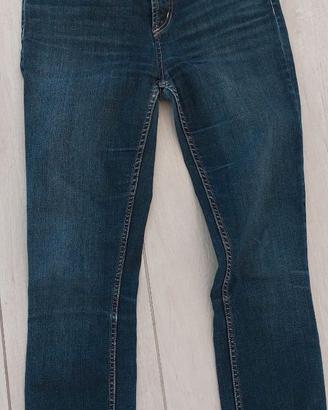 Jeans donna blu scuro