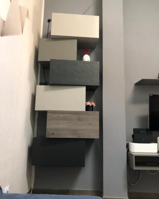 Parete attrezzata Presotto inclinart