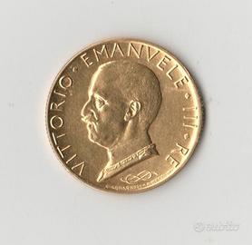 100 lire oro V.E III - anno 1931 - e.f. IX.