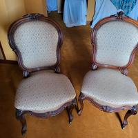 Sedie antiche Luigi XV