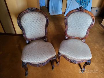 Sedie antiche Luigi XV