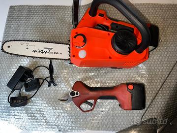 Set potatura a batteria 21 volt Stocker magma