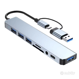 Wisdom Docking Station HUB 3x USB 2.0 1x USB 3.0 1