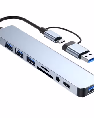Wisdom Docking Station HUB 3x USB 2.0 1x USB 3.0 1
