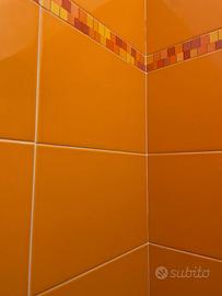ceramiche gres porcellanato arancione