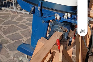 Motore fuoribordo gambo corto yamaha 20 hp 2 tempi