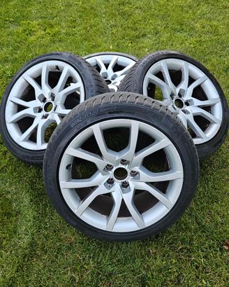 4 CERCHI LEGA AUDI CON STEMMA ORIGINALI da 18"